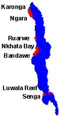 Lake Malawi Map